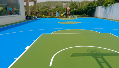 basketball court flooring